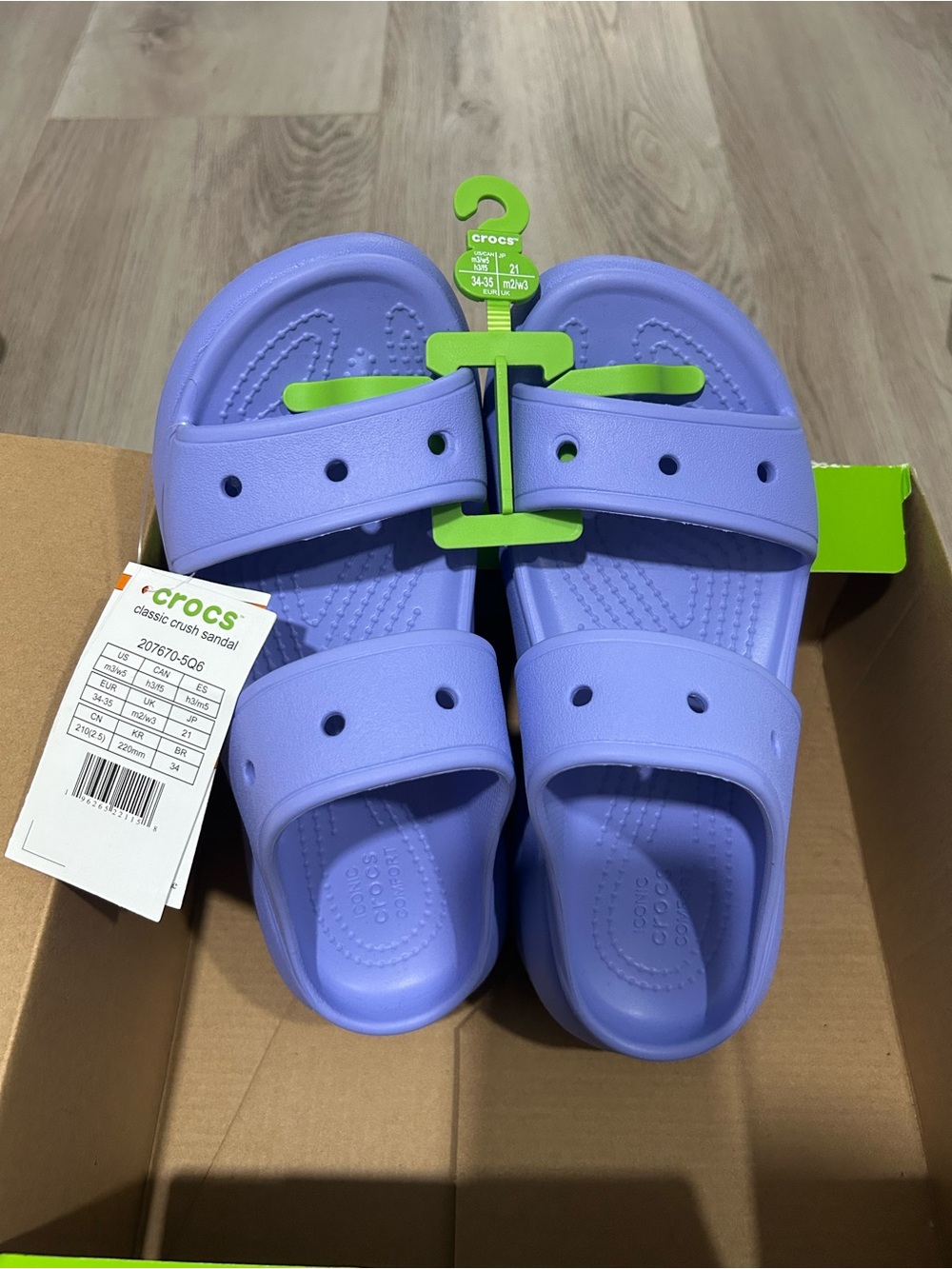 CROCS Slide Sandals in Blue
